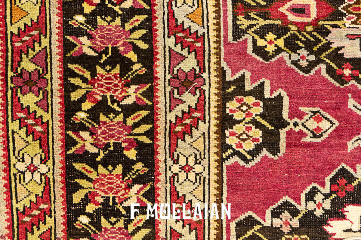 Antique Very Long Karabakh (Qarabağ) Kalle Size All-Over Caucasian Carpet n°:20028823